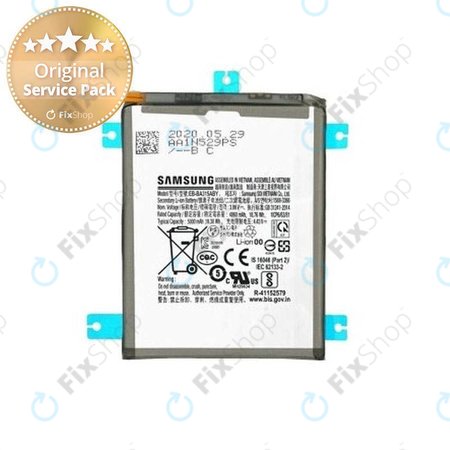 Samsung Galaxy A22 A225F, A31 A315F, A32 4G A325F - Battery EB-BA315ABY 5000mAh - GH82-25567A Genuine Service Pack