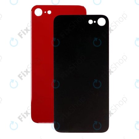 Apple iPhone SE (2nd Gen 2020) - Rear Housing Glass (Red)