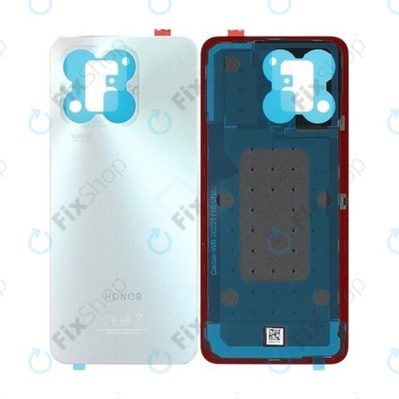 Honor X8a - Battery Cover (Titanium Silver) - 0235AEUR Genuine Service Pack