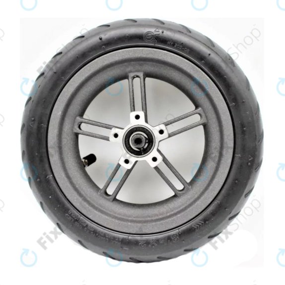 Xiaomi Mi Electric Scooter 1S, 2 M365, Essential - Rear Wheel Set (Black) - C002550001900, C002550003500 Genuine Service Pack