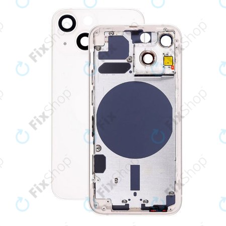 Apple iPhone 13 Mini - Rear Housing (Starlight)