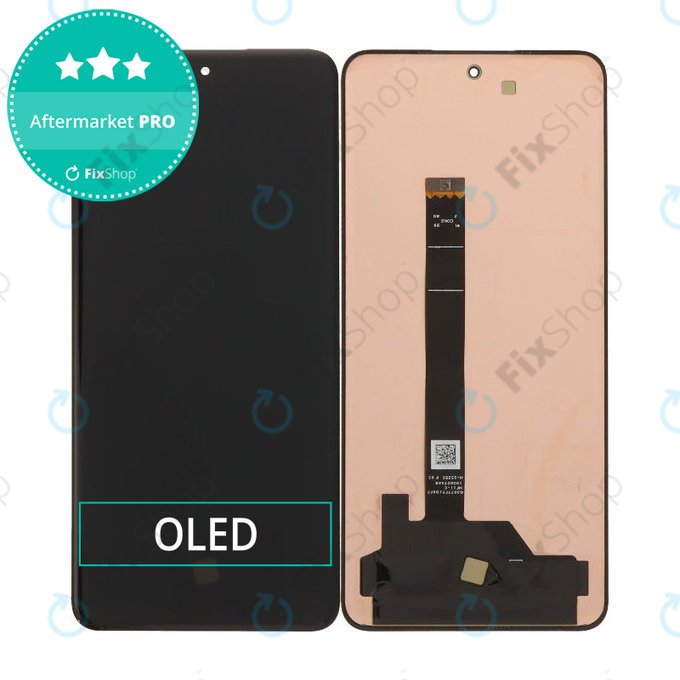 Display OLED for Xiaomi Redmi Note 15 Pro 4G, Touch Screen without Frame