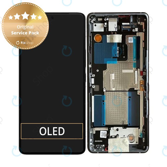 Asus Zenfone 11 Ultra - LCD Display + Touch Screen + Frame (Eternal Black) - B90AI00N1-R20010 Genuine Service Pack
