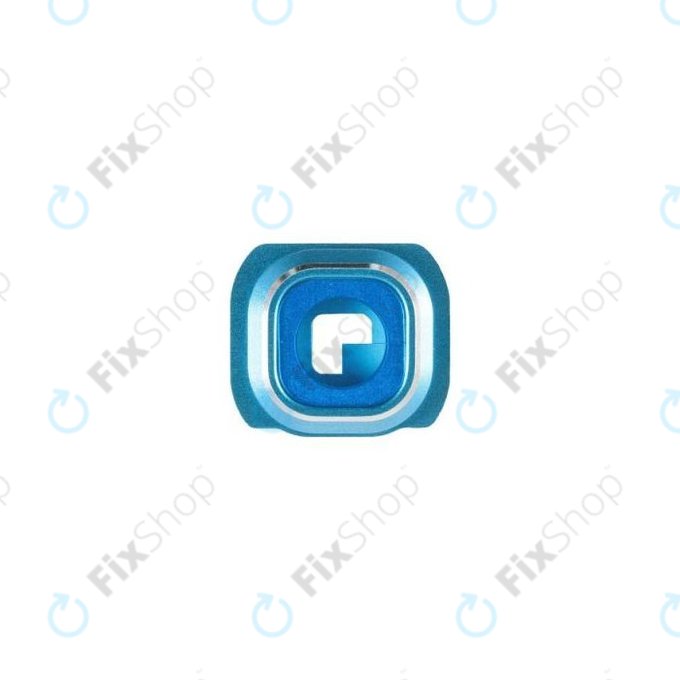 Samsung Galaxy S6 G920F - Rear Camera Lens Frame (Blue Topaz) - GH98-35903D Genuine Service Pack