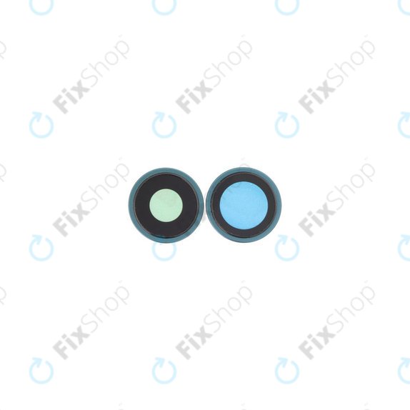 Apple iPhone 16, 16 Plus - Rear Camera Lens with Frame (Teal) - 2pcs