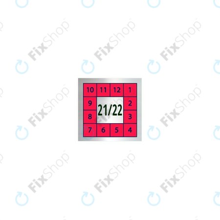 Red Holographic Security Warranty Void Stickers (5 x 5mm) - 100pcs