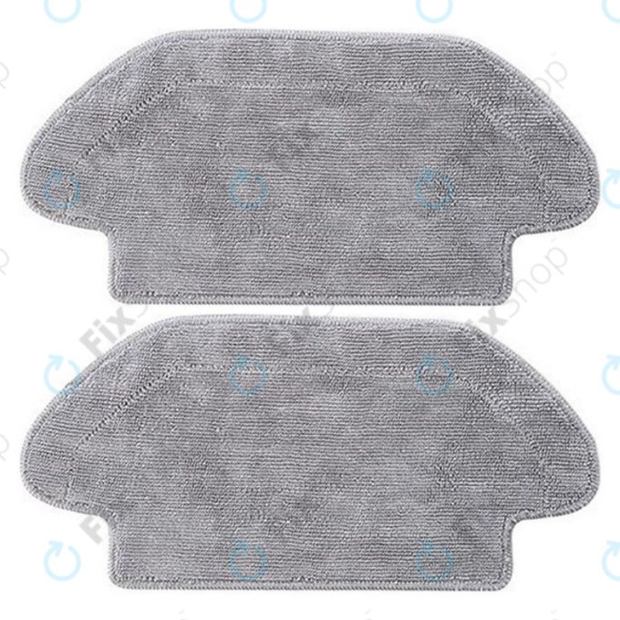 Mop Cloth, 2pcs, Wet Cleaning for Xiaomi Mi Robot Vacuum Mop Pro (P), 2S, Viomi V2 Pro, V3, SE