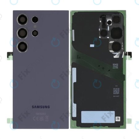 Samsung Galaxy S24 Ultra S928B - Battery Cover (Titanium Violet) - GH82-33349D Genuine Service Pack