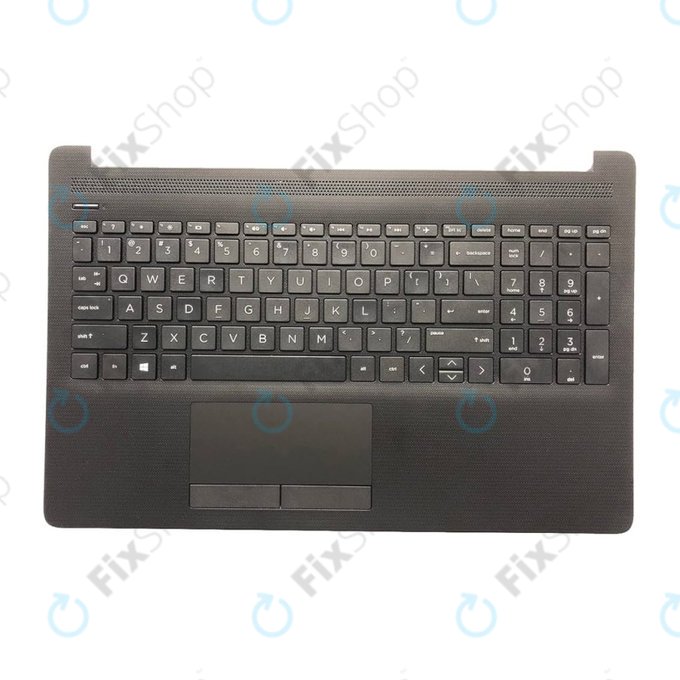 HP 15-db - Armrest + Keyboard (US) - 77034787 Genuine Service Pack