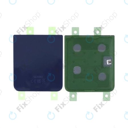 Samsung Galaxy Z Flip 4 F721B - Battery Cover B/G (Navy Blue) - GH82-29654D, GH82-29654E Genuine Service Pack