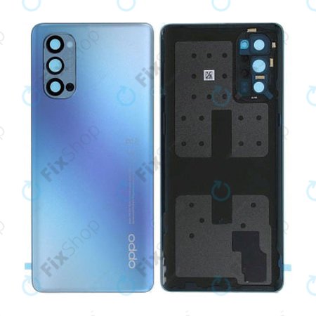 Oppo Reno 4 Pro - Battery Cover (Galactic Blue) - 4904738 Genuine Service Pack