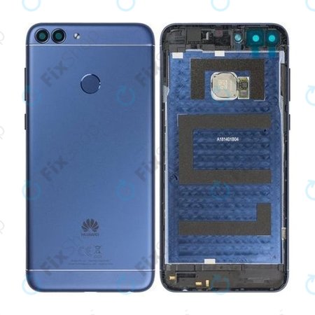 Huawei P Smart FIG-L31 - Battery Cover + Fingerprint Sensor (Blue) - 02351TED, 02351SUS Genuine Service Pack