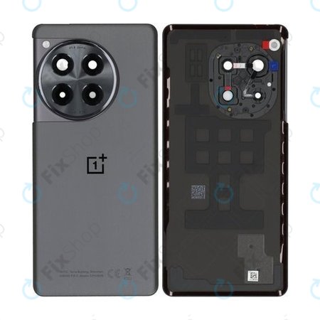 OnePlus 12R - Battery Cover (Iron Grey) - 621033000183 Genuine Service Pack