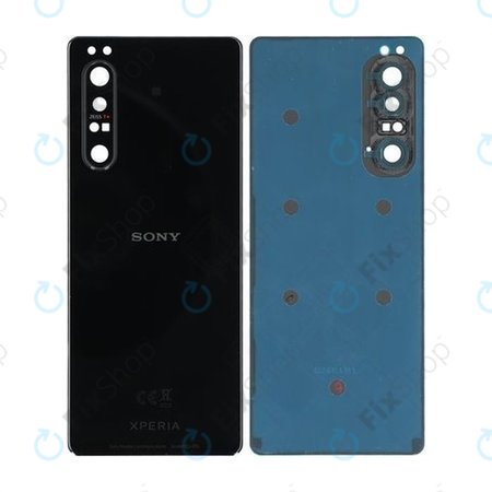 Sony Xperia 1 II - Battery Cover (Black) - A5019834A, A5019834B Genuine Service Pack