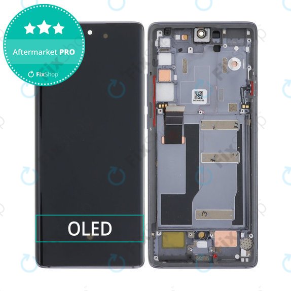 TCL 20 Pro 5G - LCD Display + Touch Screen + Frame (Black) OLED