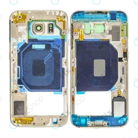 Samsung Galaxy S6 G920F - Middle Frame (Gold Platinum) - GH96-08583C Genuine Service Pack
