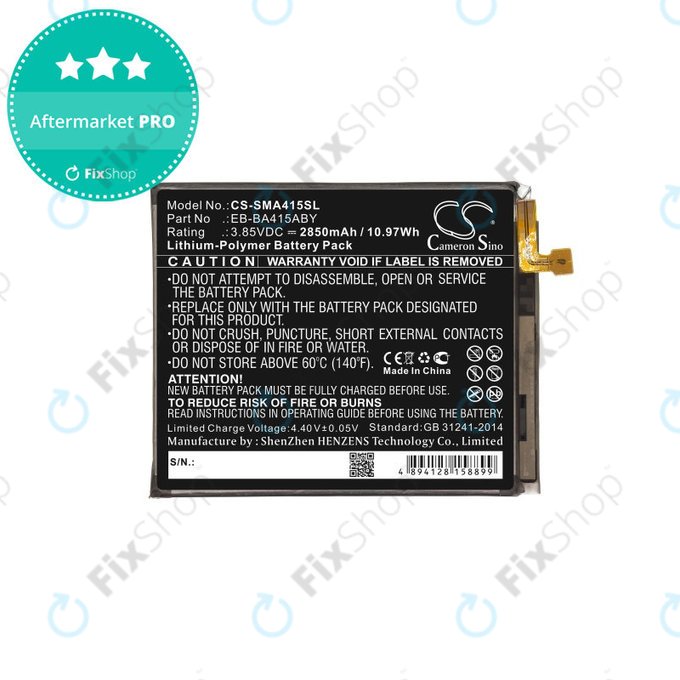 Samsung Galaxy A41 A415F - Battery EB-BA415ABY 2850mAh HQ