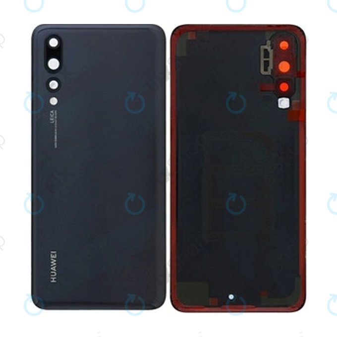Huawei P20 Pro - Battery Cover (Black) - 02351WRR Genuine Service Pack