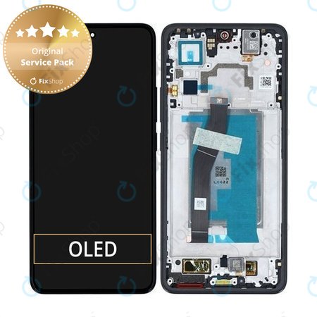 Xiaomi 14T - LCD Display + Touch Screen + Frame (Titan Black) - 5600030N12A00 Genuine Service Pack