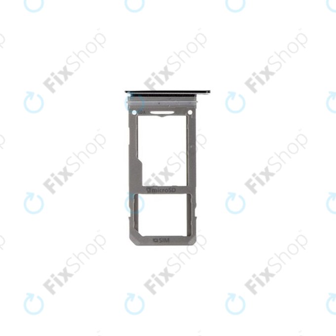 Samsung Galaxy S9 Plus G965F - SIM + SD Tray (Midnight Black) - GH98-42576A Genuine Service Pack