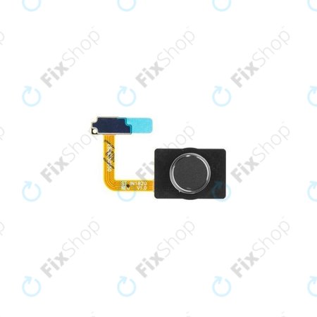 LG G710EM G7 ThinQ - Fingerprint Sensor + Flex Cable (Gray) - EBD63385201