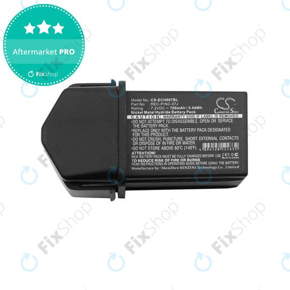 Battery for Elca CONTROL-0, 700mAh, Ni-MH, 7.2V, PINC 07MH, HQ