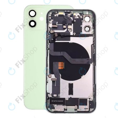 Apple iPhone 12 - Rear Housing with Small Parts (Green)