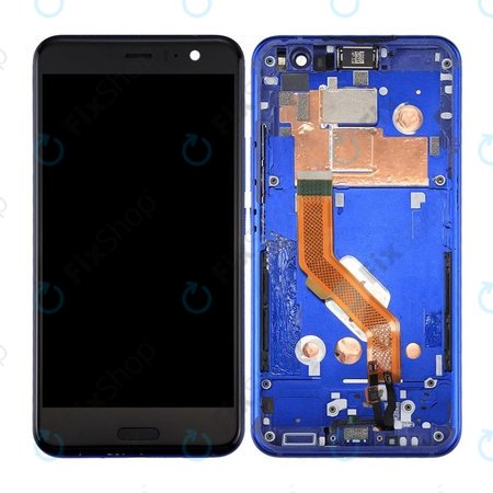 HTC U11 - LCD Display + Touch Screen + Frame (Blue) - 80H02105-02