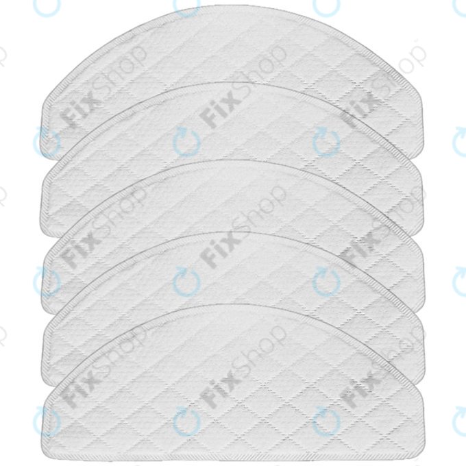 Mop Cloth, 5pcs, Disposable for Ecovacs Deebot N8-series, T-series, X1 Plus