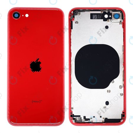 Apple iPhone SE (2nd Gen 2020) - Rear Housing (Red)