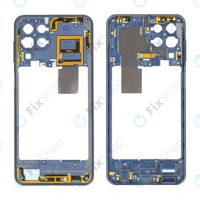 Samsung Galaxy M33 5G M336B - Middle Frame (Blue) - GH98-47410A Genuine Service Pack