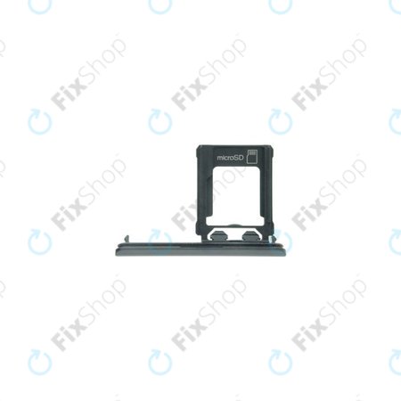 Sony Xperia XZ1 G8341 - SIM Tray (Black) - 1309-6691