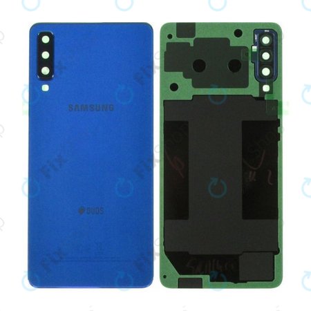 Samsung Galaxy A7 A750F (2018) - Battery Cover (Blue) - GH82-17829D Genuine Service Pack