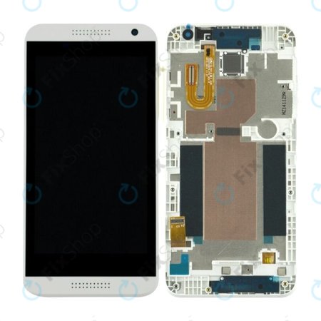 HTC Desire 610 A3 - LCD Display + Touch Screen + Frame (White) - 80H01913-00