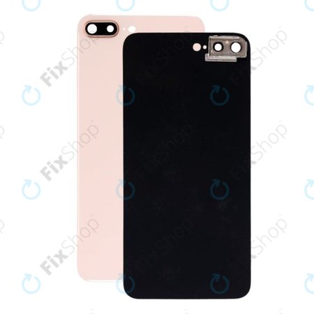 Apple iPhone 8 Plus - Rear Housing Glass + Camera Holder (Gold)