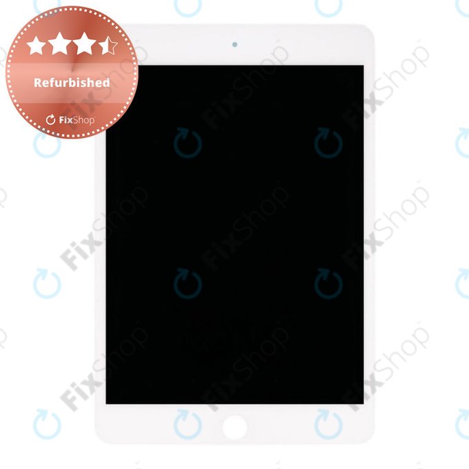 LCD Display for iPad Mini 5, White, Touch Screen without Frame, Refurbished