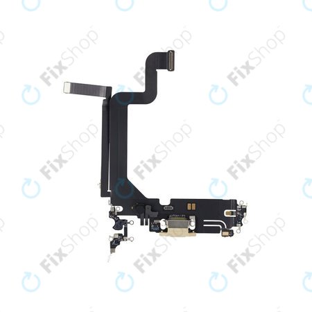 Apple iPhone 14 Pro Max - Charging Connector + Flex Cable (Gold)