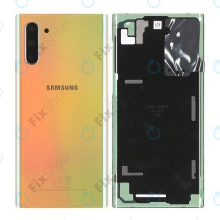 Samsung Galaxy Note 10 - Battery Cover (Aura Glow) - GH82-20528C Genuine Service Pack