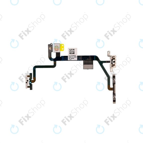 Apple iPhone 8, SE (2020), SE (2022) - Power + Mute + Microphone + Flashlight + Volume Buttons Flex Cable