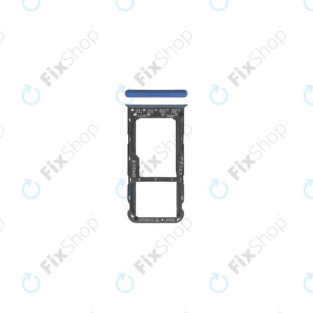 Huawei P Smart FIG-L31 - SIM/SD Tray (Blue) - 51661HSE Genuine Service Pack