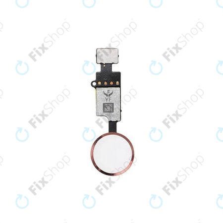 Apple iPhone 7 Plus - Home Button + Flex Cable (Rose Gold)