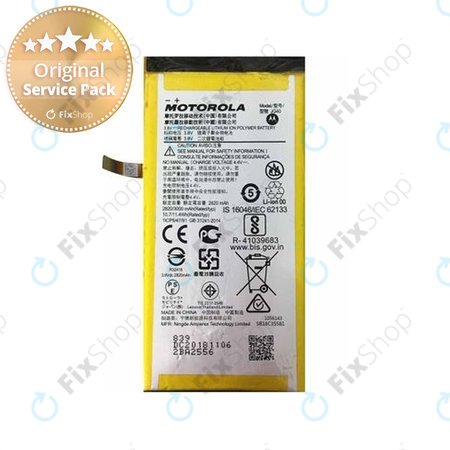 Motorola Moto G7 Plus - Battery JG40 3000mAh - SB18C35581 Genuine Service Pack