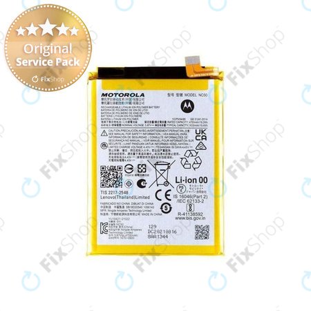 Batterie D'origine Motorola Moto G41 (NC50) - Service Pack, Neuve