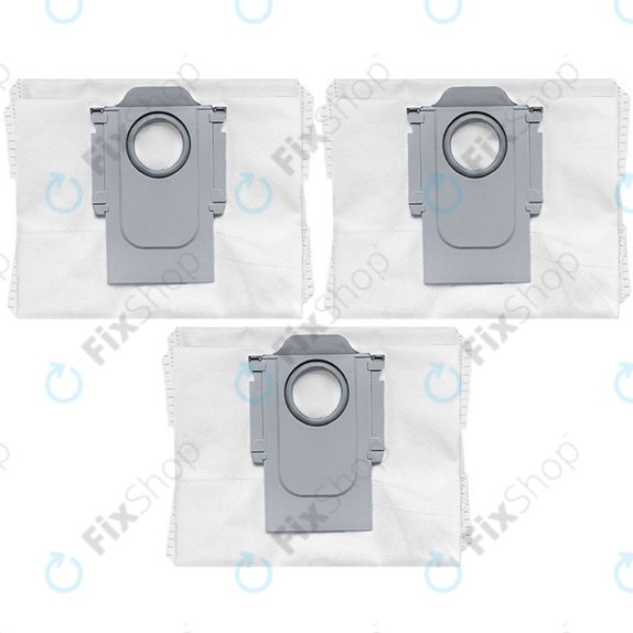 Dust Bag, 3pcs for Xiaomi Roborock S7-series, S8-series, Q5-series, Q7-series, Q8 Max+