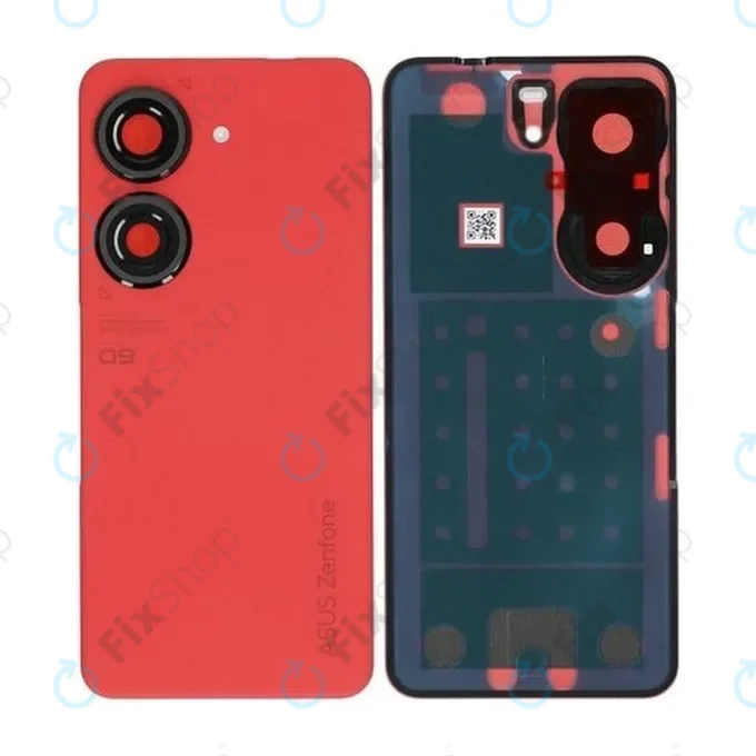 Asus Zenfone 9 AI2202 - Battery Cover (Sunset Red) - 90AI00C3-R7A010 Genuine Service Pack