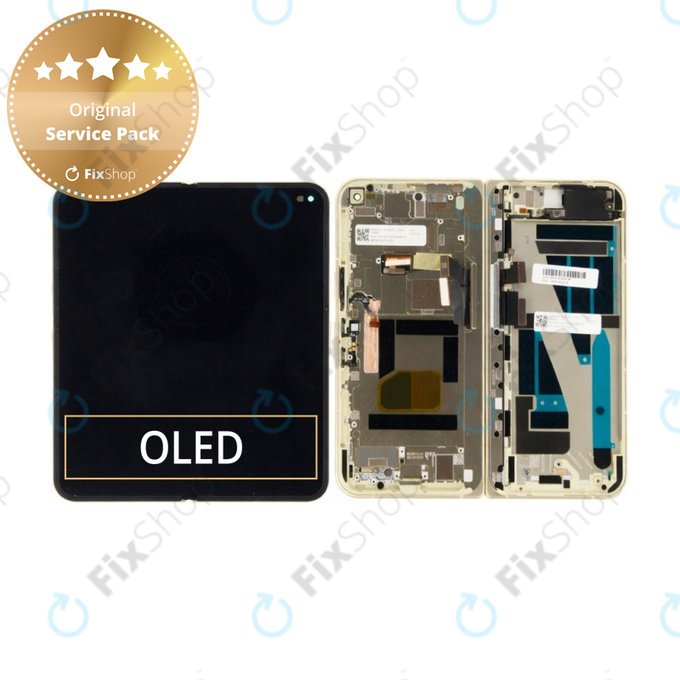 Display for Google Pixel 10 Pro Fold, Inner, Jade, Touch Screen without Frame, G949-01523-00, Genuine Service Pack