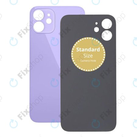 Apple iPhone 12 - Rear Housing Glass (Purple)