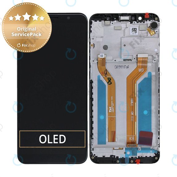 Asus Zenfone Max Pro ZB602KL - LCD Display + Touch Screen + Frame (Deepsea Black) - 90AX00T1-R20010 Genuine Service Pack