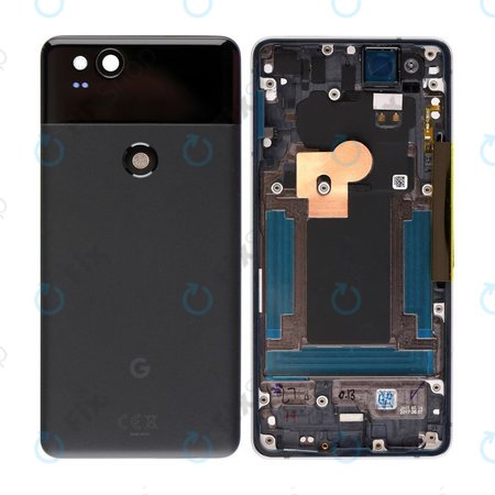 Google Pixel 2 - Battery Cover (Black)