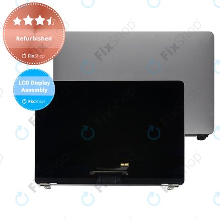 Apple MacBook 12" A1534 (Early 2016 - Mid 2017) - LCD Display + Front Glass + Case (Space Gray) Refurbished